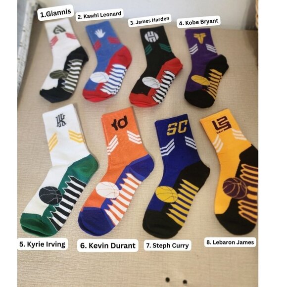 Green Family Sales Other - NBA players basketball socks - Groups of 4